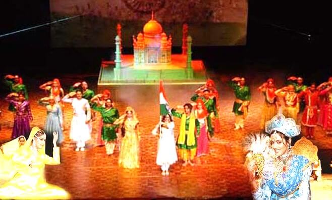 mohbbat the taj show Kalakriti Theatre agra