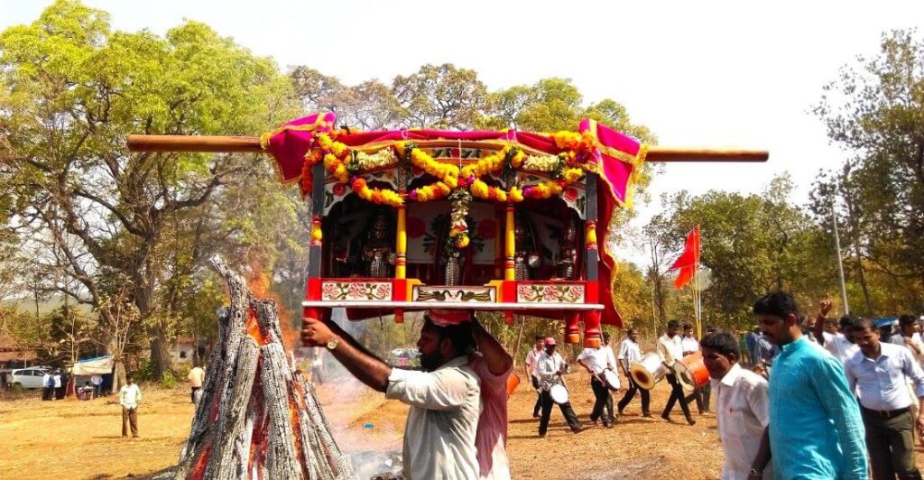 Holi Maharashtra Shimga or Rangpanchami celebrations