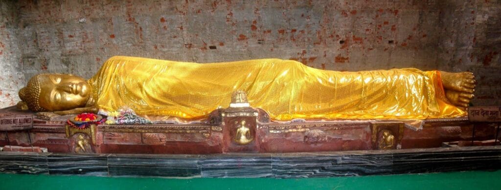 mahaparinirvana temple kushinagar