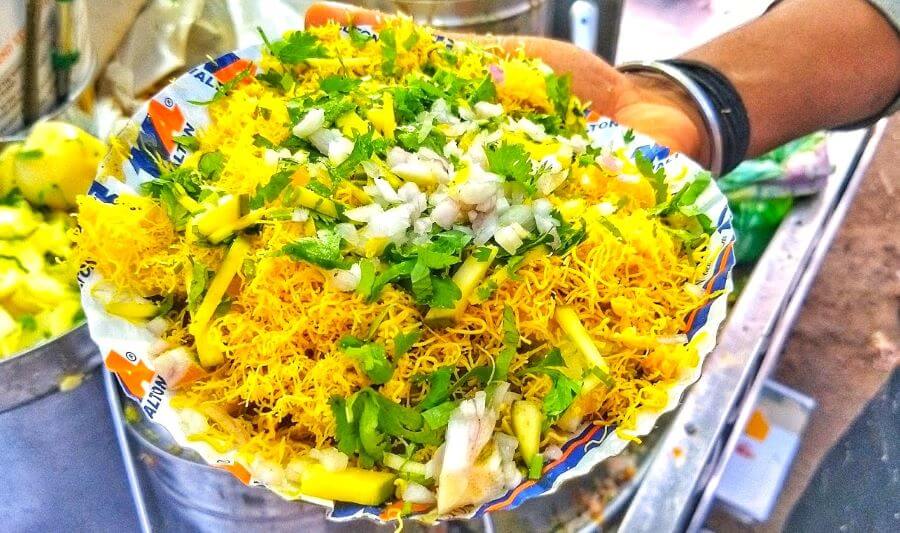 sev puri mumbai street food