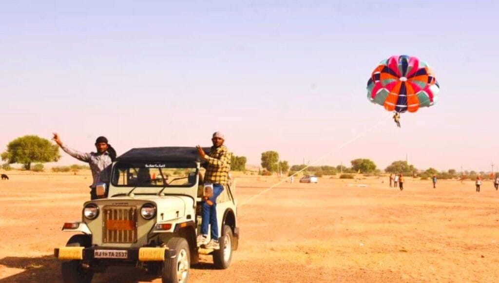 parasailing in jaisalmer