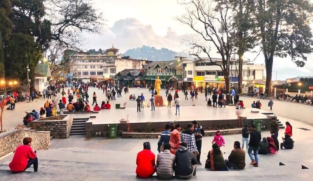 darjeeling mall road chowrasta