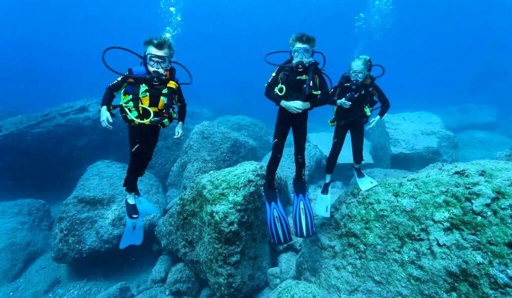 scuba diving in lakshadweep
