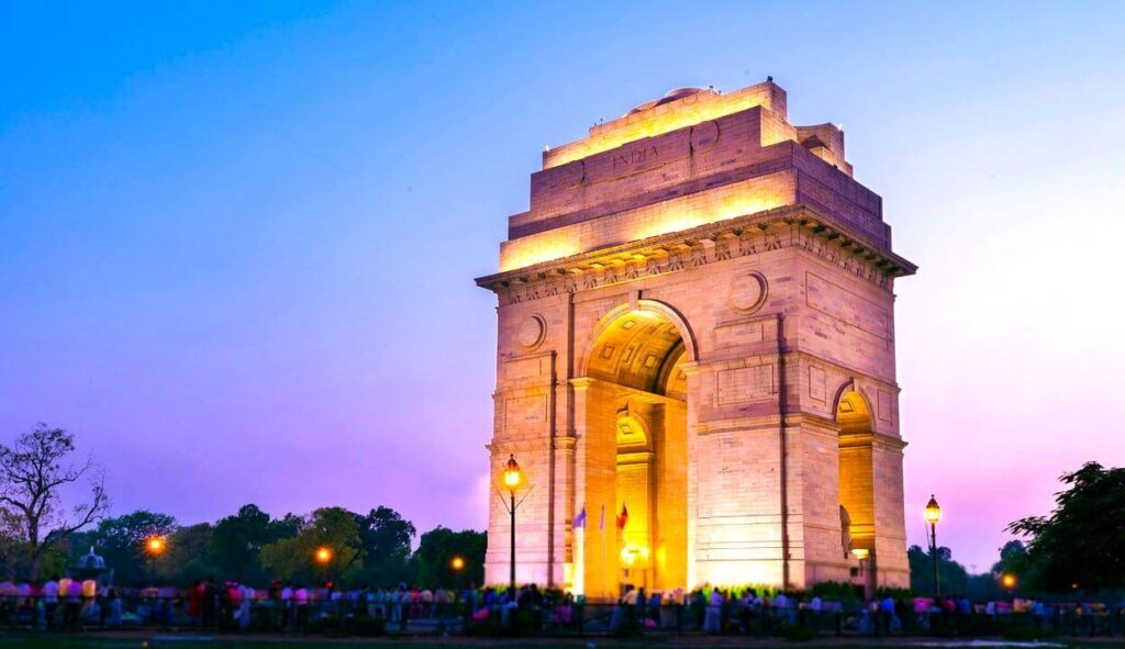 india gate new delhi