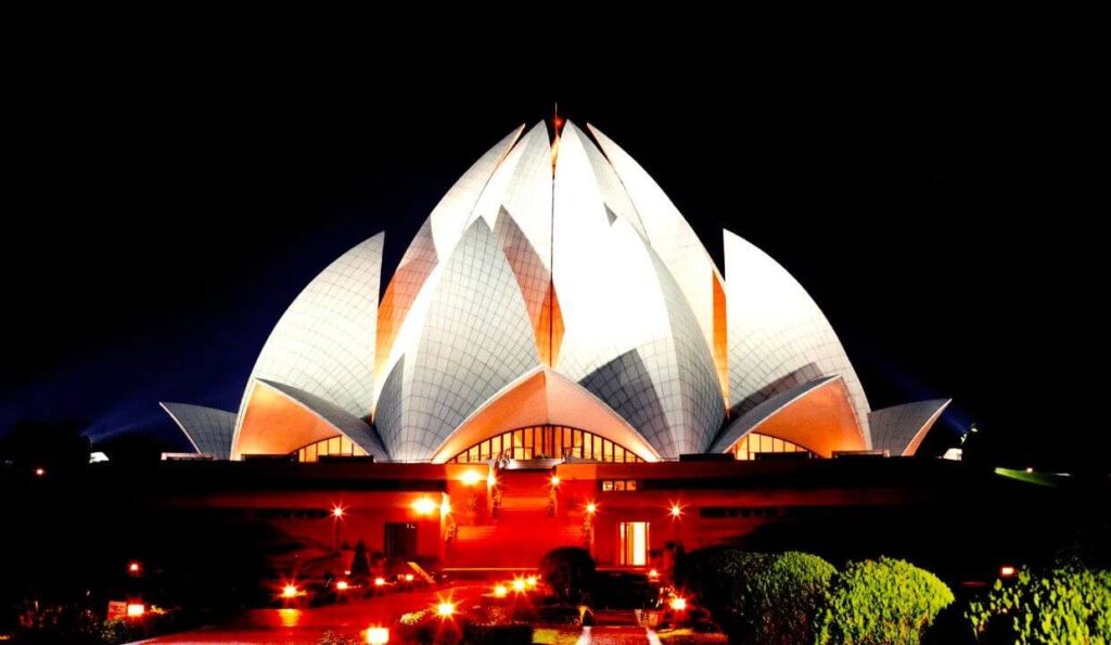 lotus temple new delhi