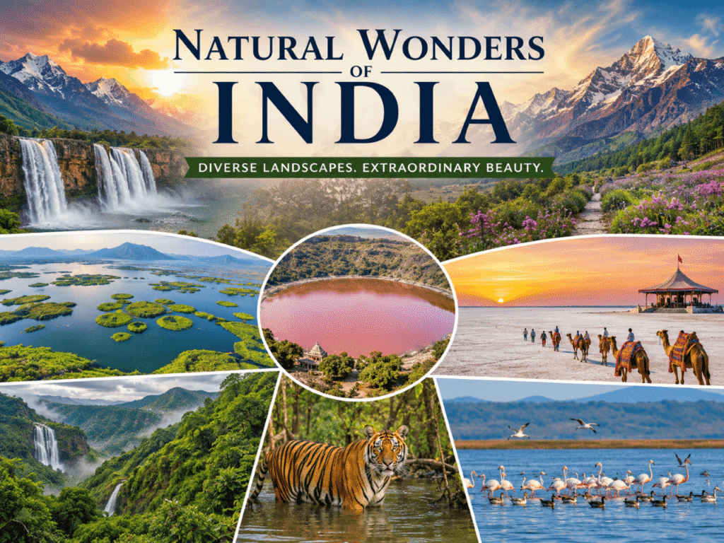 natural wonders of india