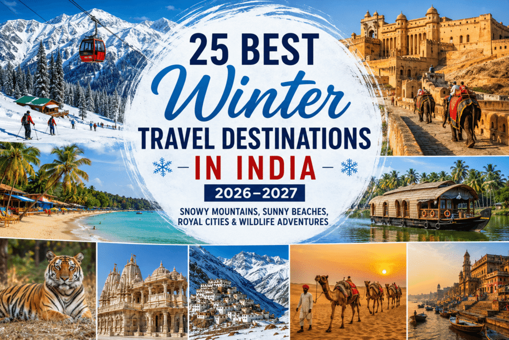 best winter travel destinations india