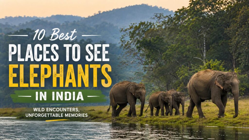Best Places to See Elephants in India