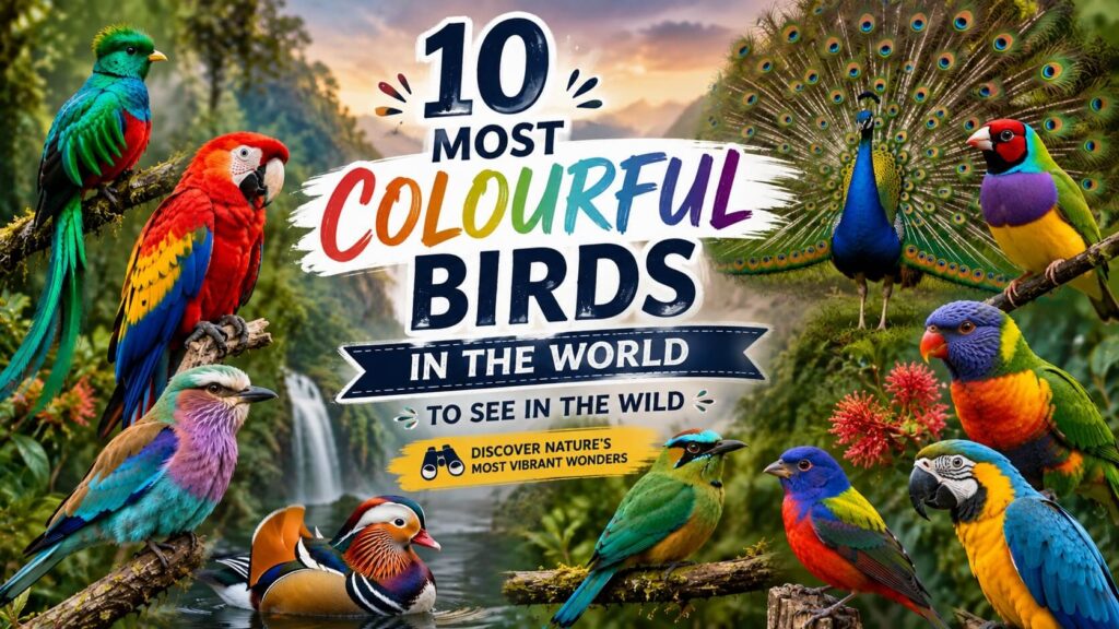 Colourful Birds in the World