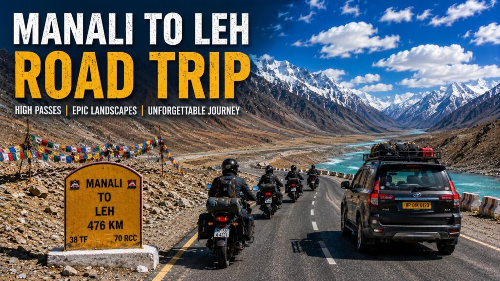 Manali to Leh Road Trip