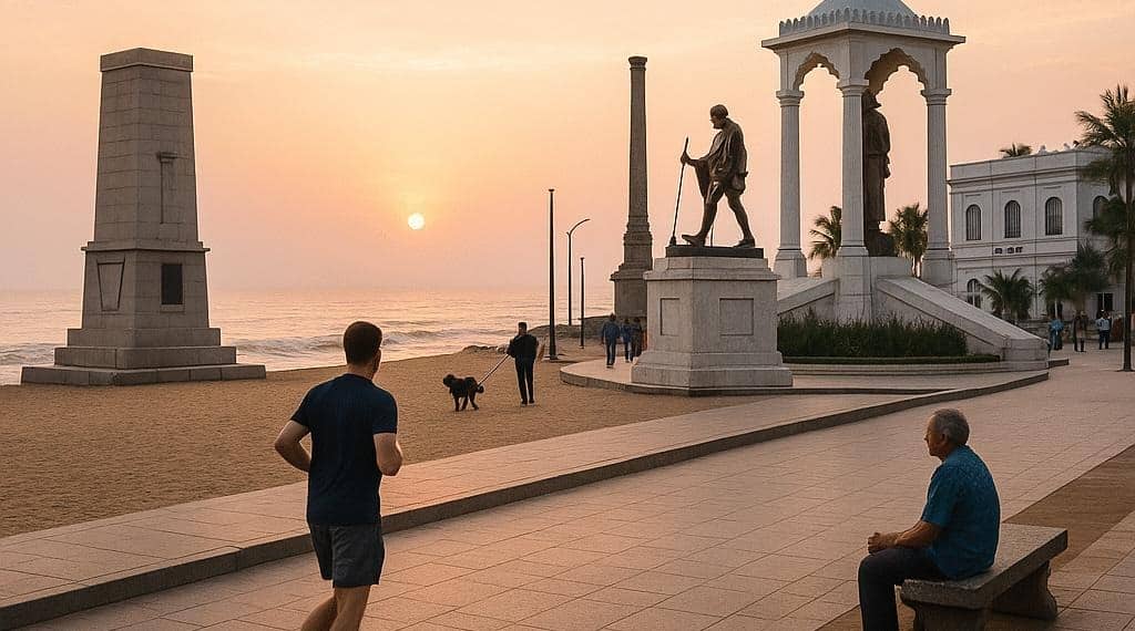 Pondicherry Promenade Beach