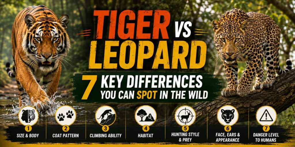 Tiger vs Leopard