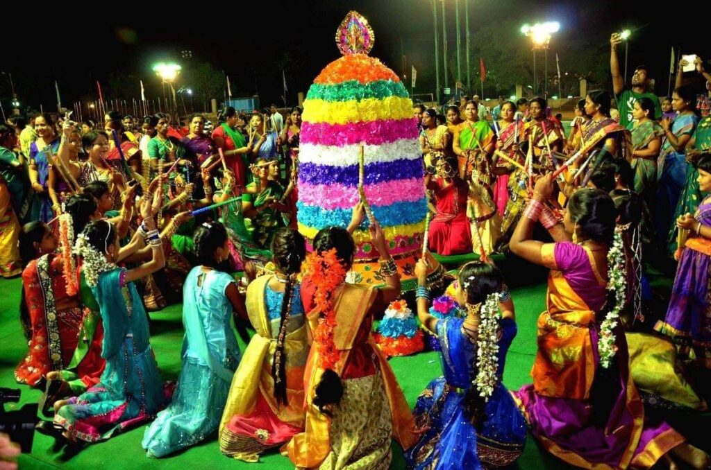 Bathukamma Preparations and Telangana's Floral Culture