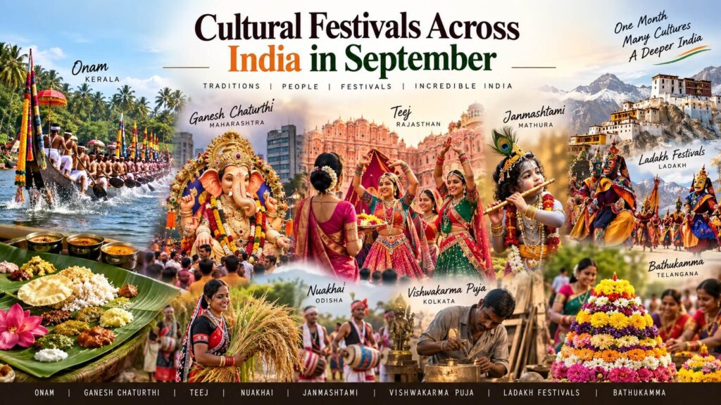 Cultural Festivals Across India in September
