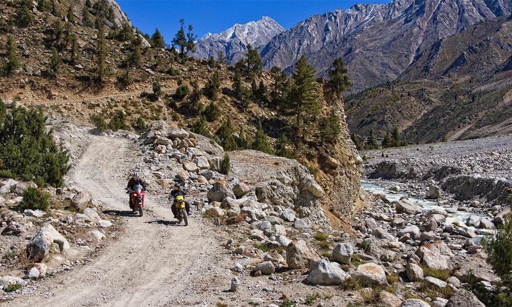 Dirt Biking on Himalayan Trails