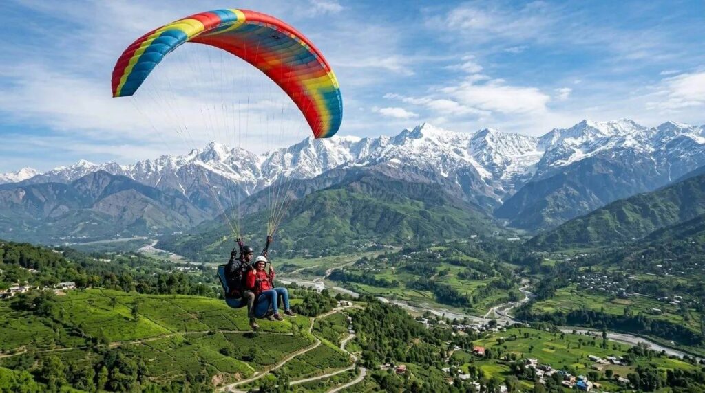 Paragliding at Bir-Billing