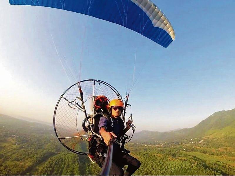 Paramotor Gliding