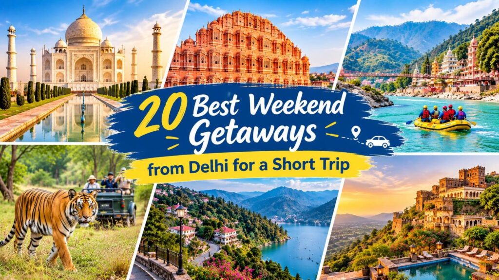 weekend getaways from Delhi