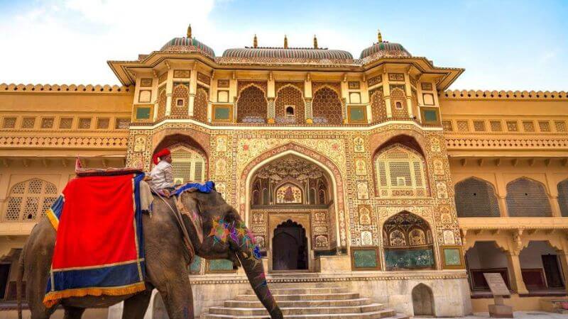 golden triangle - amber fort jaipur