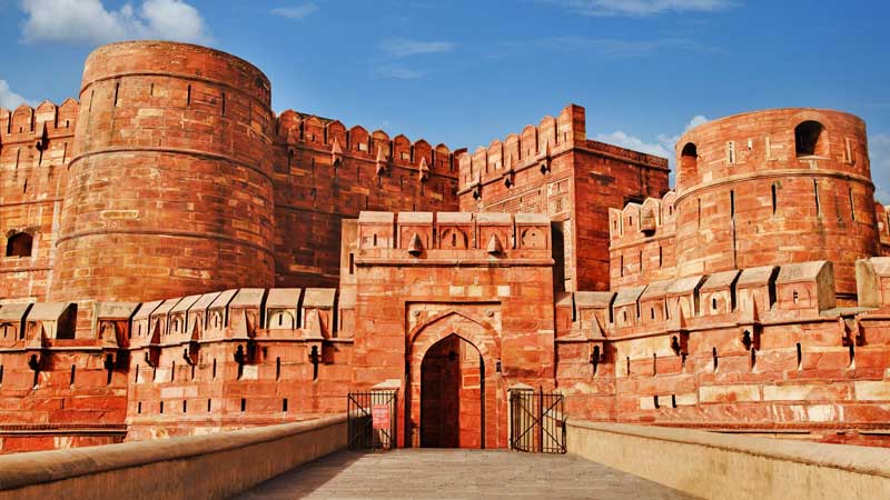 golden triangle tour Agra Fort